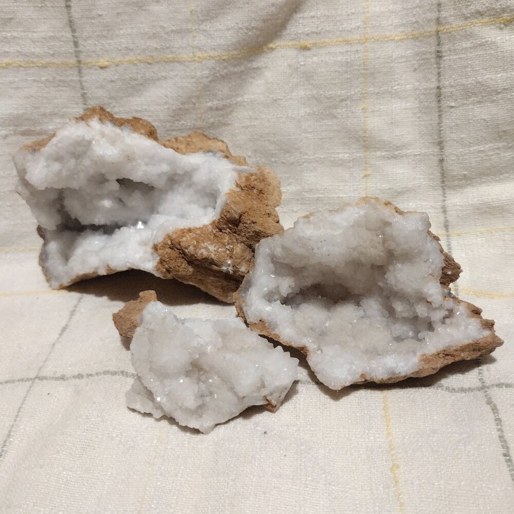 Calcite Quartz Crystal Geode
